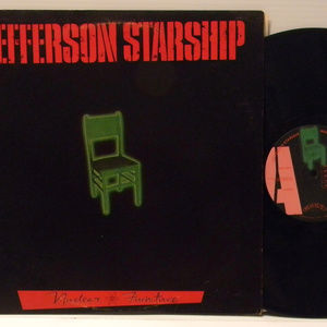 Jefferson Starship NUCLEAR FURNITURE LP VINYL1984